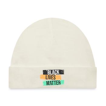 Black Lives Matter - Baby Premium Organic Mütze - Naturweiß - Vorne