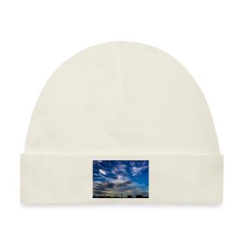 Der Himmel - Baby Premium Organic Mütze - Naturweiß - Vorne