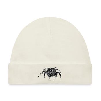 Springspinne niedliche Spinne Phidippus Arachnide - Baby Premium Organic Mütze - Naturweiß - Vorne