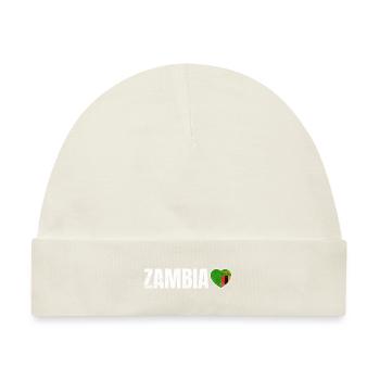 Sambia - Baby Premium Organic Mütze - Naturweiß - Vorne