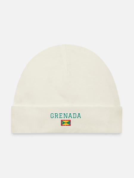 Grenada - Baby Premium Organic Mütze - Naturweiß