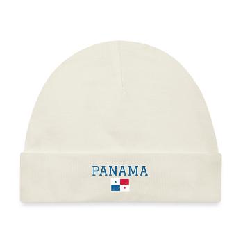 Panama - Baby Premium Organic Mütze - Naturweiß - Vorne
