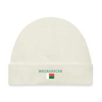 Madagaskar - Baby Premium Organic Mütze - Naturweiß - Vorne