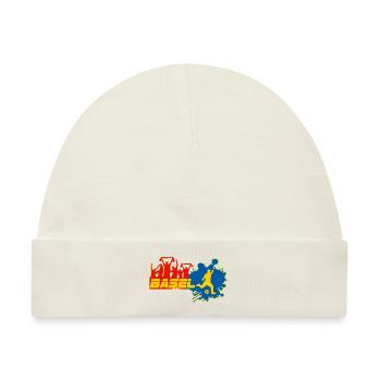 Basel Fan - Baby Premium Organic Mütze - Naturweiß - Vorne