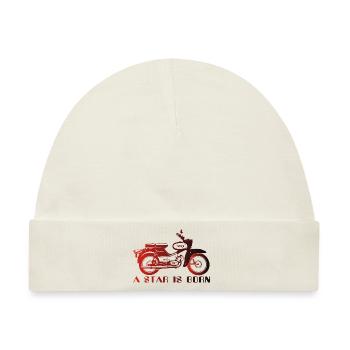 Simson Star is Born - Baby Premium Organic Mütze - Naturweiß - Vorne