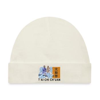 T'ai Chi Ch'uan Tai Chi Taiji - Baby Premium Organic Mütze - Naturweiß - Vorne