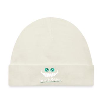 Wir sind alle Mad Here - Baby Premium Organic Mütze - Naturweiß - Vorne