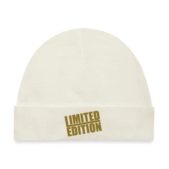 limited edition - Baby Premium Organic Mütze - Naturweiß - Vorne