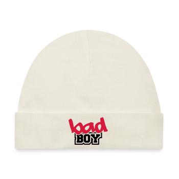 Bad Boy - Baby Premium Organic Mütze - Naturweiß - Vorne