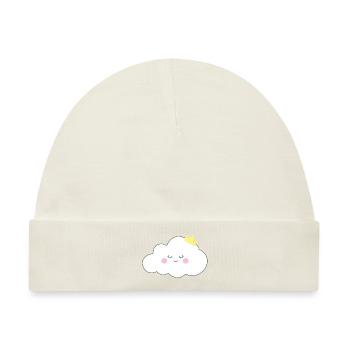 Wolke - Baby Premium Organic Mütze - Naturweiß - Vorne