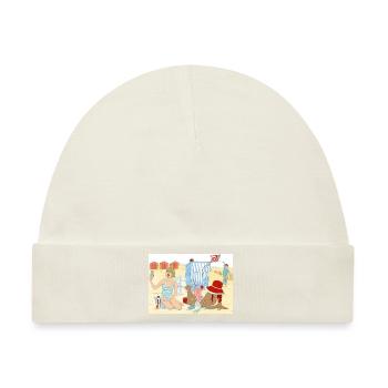 Holiday - Baby Premium Organic Mütze - Naturweiß - Vorne