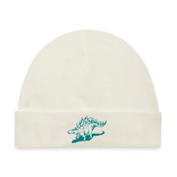 Stegosaurus - Baby Premium Organic Mütze - Naturweiß - Vorne