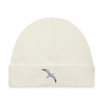 Segelflug der Möwe - Baby Premium Organic Mütze - Naturweiß - Vorne