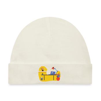 Bermuda - office - Baby Premium Organic Mütze - Naturweiß - Vorne