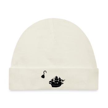 hook stickers - Baby Premium Organic Mütze - Naturweiß - Vorne