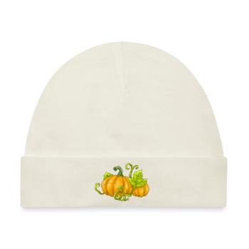 Kürbis - Baby Premium Organic Mütze - Naturweiß - Vorne