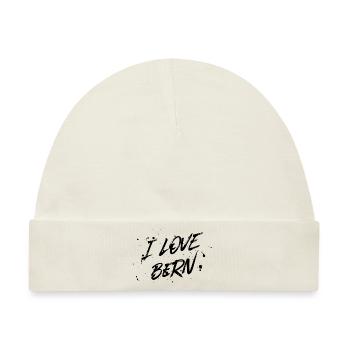 I Love Bern - Baby Premium Organic Mütze - Naturweiß - Vorne
