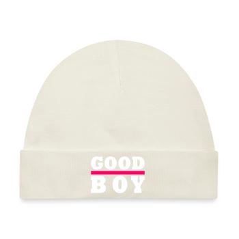 Good boy - Baby Premium Organic Mütze - Naturweiß - Vorne