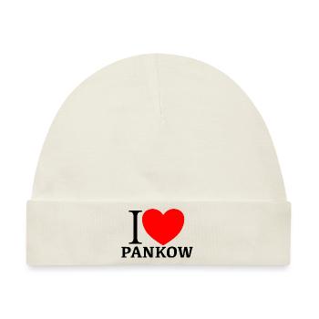 I LOVE PANKOW - Baby Premium Organic Mütze - Naturweiß - Vorne