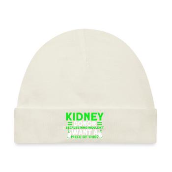 Operation Transplantiert Organtransplantation - Baby Premium Organic Mütze - Naturweiß - Vorne