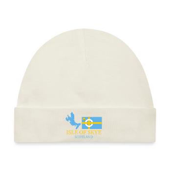 Insel Skye - Baby Premium Organic Mütze - Naturweiß - Vorne