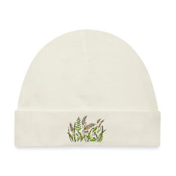 Gras - Baby Premium Organic Mütze - Naturweiß - Vorne