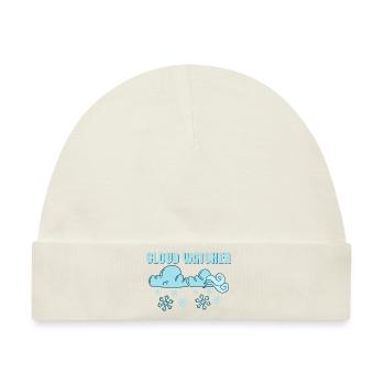 Cloud Watcher Meteorologist Storm - Baby Premium Organic Mütze - Naturweiß - Vorne