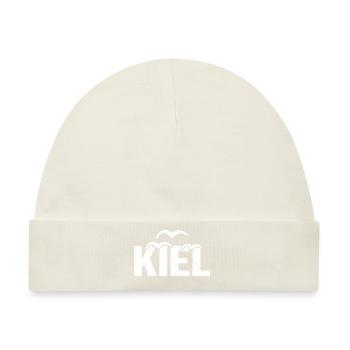 Kiel Möwe Hansestadt Kiel - Baby Premium Organic Mütze - Naturweiß - Vorne