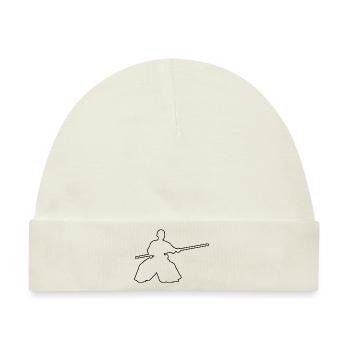 Aikido Kampfsport Aikidoka Damen Herren Martial Ar - Baby Premium Organic Mütze - Naturweiß - Vorne