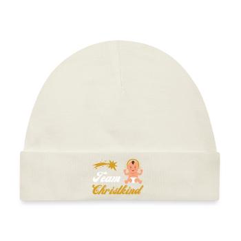 Team Christkind - Baby Premium Organic Mütze - Naturweiß - Vorne