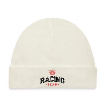 Racing Team - Baby Premium Organic Mütze - Naturweiß - Vorne