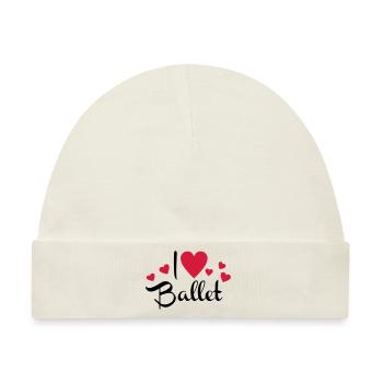 Ballet - Baby Premium Organic Mütze - Naturweiß - Vorne