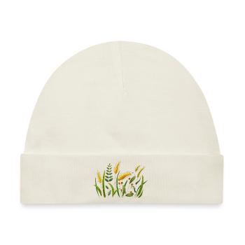 Wiese - Baby Premium Organic Mütze - Naturweiß - Vorne