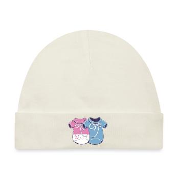 Baby-Outfits - Baby Premium Organic Mütze - Naturweiß - Vorne