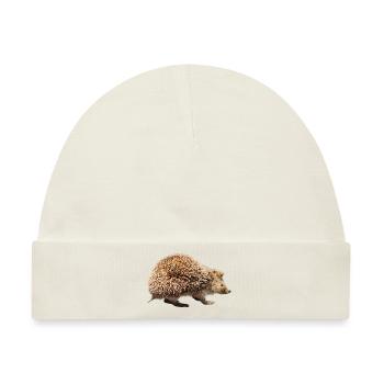 Igel - Baby Premium Organic Mütze - Naturweiß - Vorne
