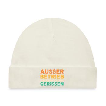 Ausser Betrieb - Baby Premium Organic Mütze - Naturweiß - Vorne