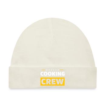 Cooking Crew - Baby Premium Organic Mütze - Naturweiß - Vorne