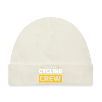 Cycling Crew - Baby Premium Organic Mütze - Naturweiß - Vorne