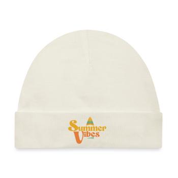 summer vibes - Baby Premium Organic Mütze - Naturweiß - Vorne