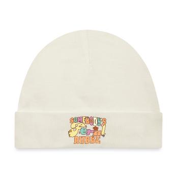Somebody's Feral Bubbe Yiddish Grandma Wild - Baby Premium Organic Mütze - Naturweiß - Vorne