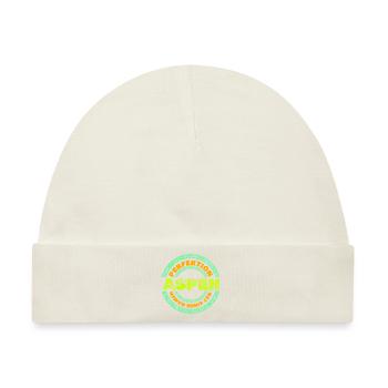 Perfektion für Aspen Aspen Perfekt - Baby Premium Organic Mütze - Naturweiß - Vorne