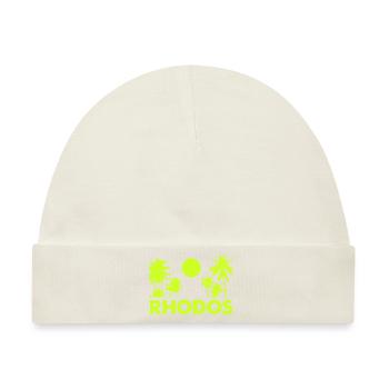 rhodos - Baby Premium Organic Mütze - Naturweiß - Vorne