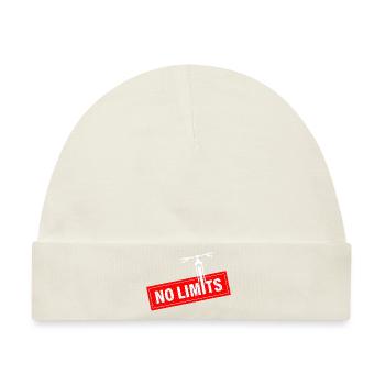 No limits - Baby Premium Organic Mütze - Naturweiß - Vorne