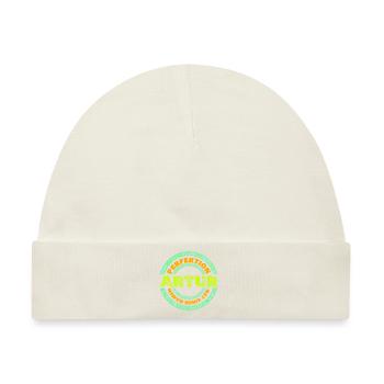 Geschenk für Artur - Baby Premium Organic Mütze - Naturweiß - Vorne
