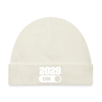2029 - Baby Premium Organic Mütze - Naturweiß - Vorne