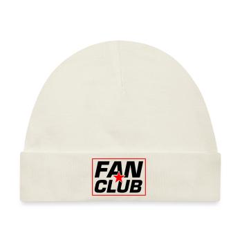 Fan Club - Baby Premium Organic Mütze - Naturweiß - Vorne