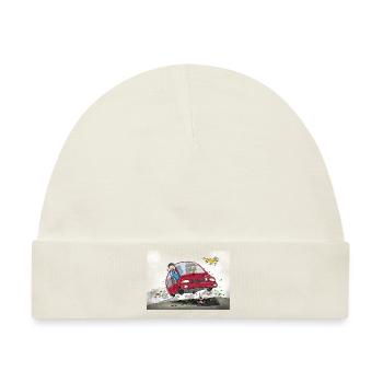 Naturschützer auf dem Weg ins Biotop - Baby Premium Organic Mütze - Naturweiß - Vorne