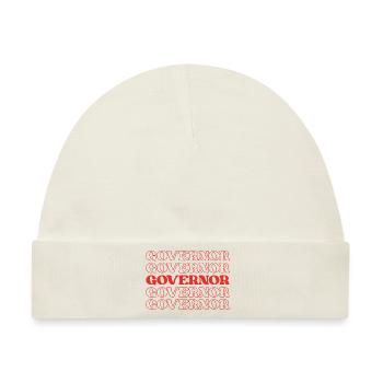 Gouverneur Führer Chef Offizieller Herrscher Chef - Baby Premium Organic Mütze - Naturweiß - Vorne