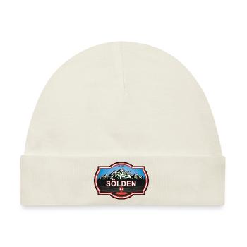 Sölden Österreich - Baby Premium Organic Mütze - Naturweiß - Vorne