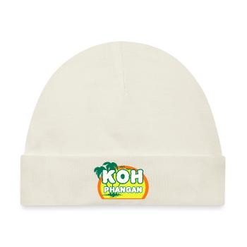 Koh Phangan - Baby Premium Organic Mütze - Naturweiß - Vorne